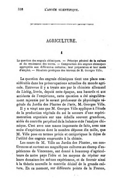 L'année scientifique et industrielle ou Exposé annuel des travaux scientifiques, des inventions et des principales applications de la science a l'industrie et aux arts, qui ont attiré l'attention publique en France et a l'etranger