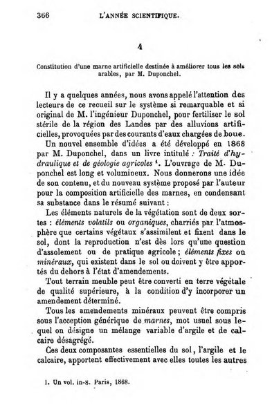 L'année scientifique et industrielle ou Exposé annuel des travaux scientifiques, des inventions et des principales applications de la science a l'industrie et aux arts, qui ont attiré l'attention publique en France et a l'etranger