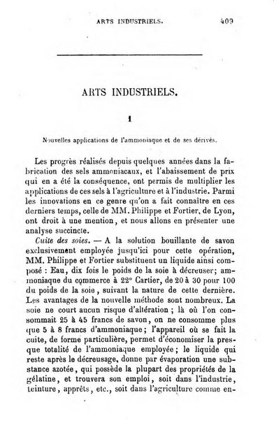 L'année scientifique et industrielle ou Exposé annuel des travaux scientifiques, des inventions et des principales applications de la science a l'industrie et aux arts, qui ont attiré l'attention publique en France et a l'etranger