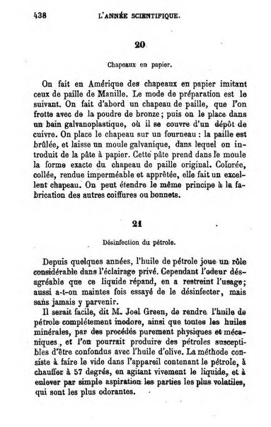 L'année scientifique et industrielle ou Exposé annuel des travaux scientifiques, des inventions et des principales applications de la science a l'industrie et aux arts, qui ont attiré l'attention publique en France et a l'etranger