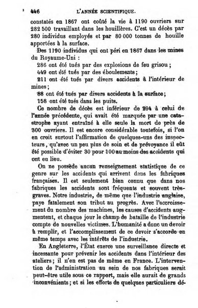 L'année scientifique et industrielle ou Exposé annuel des travaux scientifiques, des inventions et des principales applications de la science a l'industrie et aux arts, qui ont attiré l'attention publique en France et a l'etranger