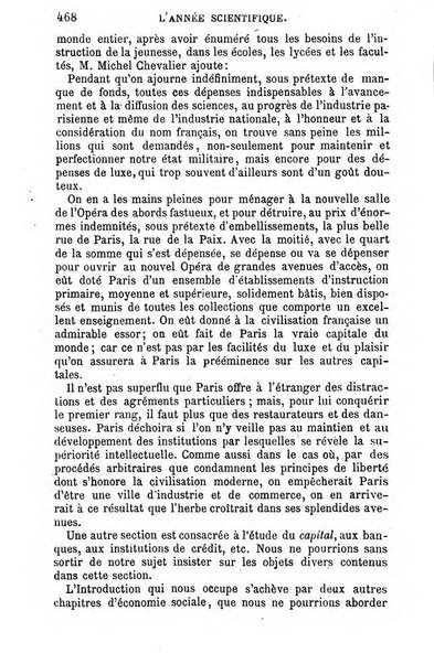 L'année scientifique et industrielle ou Exposé annuel des travaux scientifiques, des inventions et des principales applications de la science a l'industrie et aux arts, qui ont attiré l'attention publique en France et a l'etranger