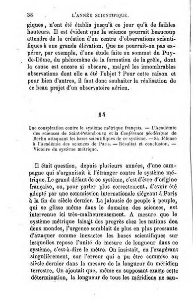 L'année scientifique et industrielle ou Exposé annuel des travaux scientifiques, des inventions et des principales applications de la science a l'industrie et aux arts, qui ont attiré l'attention publique en France et a l'etranger