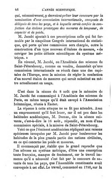 L'année scientifique et industrielle ou Exposé annuel des travaux scientifiques, des inventions et des principales applications de la science a l'industrie et aux arts, qui ont attiré l'attention publique en France et a l'etranger