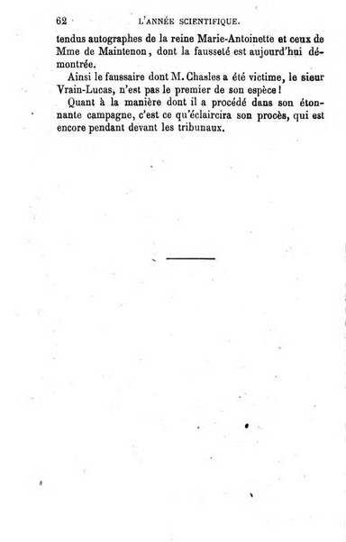 L'année scientifique et industrielle ou Exposé annuel des travaux scientifiques, des inventions et des principales applications de la science a l'industrie et aux arts, qui ont attiré l'attention publique en France et a l'etranger