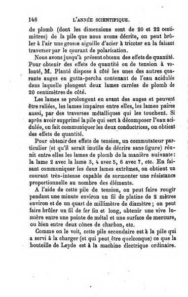 L'année scientifique et industrielle ou Exposé annuel des travaux scientifiques, des inventions et des principales applications de la science a l'industrie et aux arts, qui ont attiré l'attention publique en France et a l'etranger