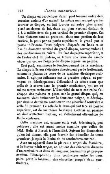 L'année scientifique et industrielle ou Exposé annuel des travaux scientifiques, des inventions et des principales applications de la science a l'industrie et aux arts, qui ont attiré l'attention publique en France et a l'etranger