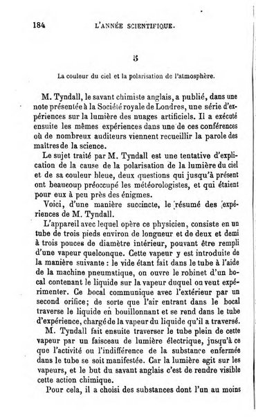 L'année scientifique et industrielle ou Exposé annuel des travaux scientifiques, des inventions et des principales applications de la science a l'industrie et aux arts, qui ont attiré l'attention publique en France et a l'etranger