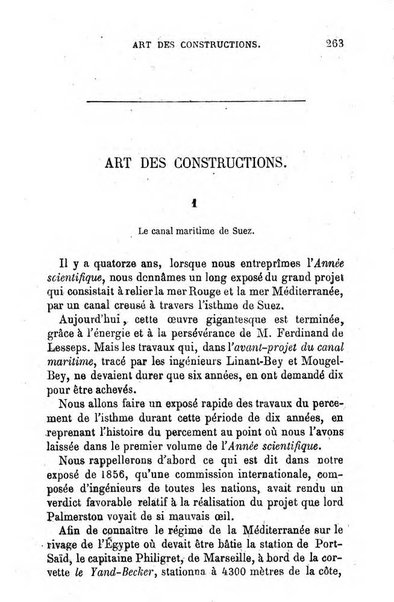 L'année scientifique et industrielle ou Exposé annuel des travaux scientifiques, des inventions et des principales applications de la science a l'industrie et aux arts, qui ont attiré l'attention publique en France et a l'etranger