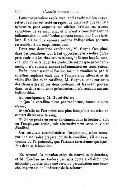 L'année scientifique et industrielle ou Exposé annuel des travaux scientifiques, des inventions et des principales applications de la science a l'industrie et aux arts, qui ont attiré l'attention publique en France et a l'etranger