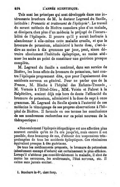 L'année scientifique et industrielle ou Exposé annuel des travaux scientifiques, des inventions et des principales applications de la science a l'industrie et aux arts, qui ont attiré l'attention publique en France et a l'etranger