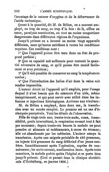 L'année scientifique et industrielle ou Exposé annuel des travaux scientifiques, des inventions et des principales applications de la science a l'industrie et aux arts, qui ont attiré l'attention publique en France et a l'etranger