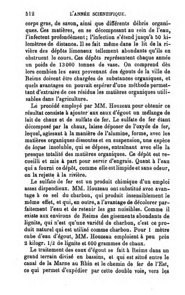 L'année scientifique et industrielle ou Exposé annuel des travaux scientifiques, des inventions et des principales applications de la science a l'industrie et aux arts, qui ont attiré l'attention publique en France et a l'etranger