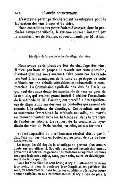 L'année scientifique et industrielle ou Exposé annuel des travaux scientifiques, des inventions et des principales applications de la science a l'industrie et aux arts, qui ont attiré l'attention publique en France et a l'etranger