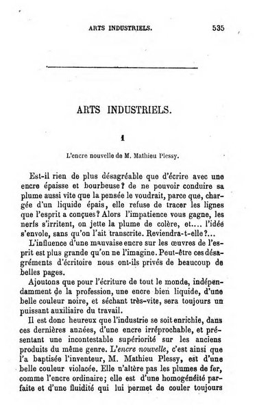 L'année scientifique et industrielle ou Exposé annuel des travaux scientifiques, des inventions et des principales applications de la science a l'industrie et aux arts, qui ont attiré l'attention publique en France et a l'etranger