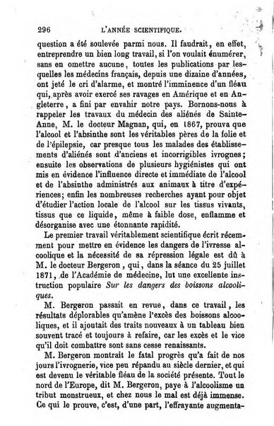 L'année scientifique et industrielle ou Exposé annuel des travaux scientifiques, des inventions et des principales applications de la science a l'industrie et aux arts, qui ont attiré l'attention publique en France et a l'etranger