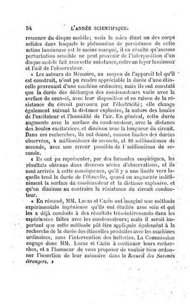 L'année scientifique et industrielle ou Exposé annuel des travaux scientifiques, des inventions et des principales applications de la science a l'industrie et aux arts, qui ont attiré l'attention publique en France et a l'etranger