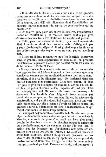 L'année scientifique et industrielle ou Exposé annuel des travaux scientifiques, des inventions et des principales applications de la science a l'industrie et aux arts, qui ont attiré l'attention publique en France et a l'etranger