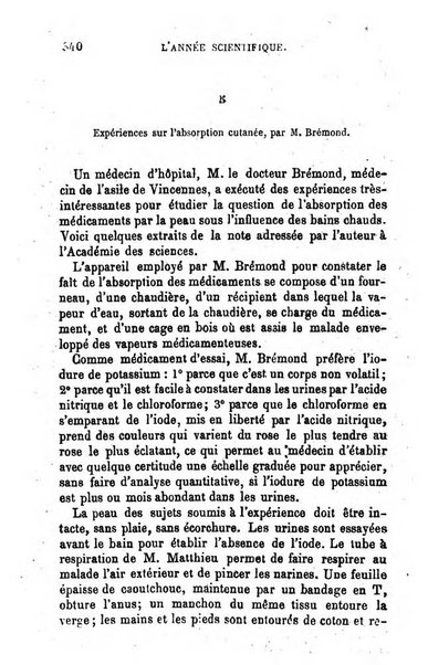 L'année scientifique et industrielle ou Exposé annuel des travaux scientifiques, des inventions et des principales applications de la science a l'industrie et aux arts, qui ont attiré l'attention publique en France et a l'etranger