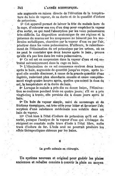 L'année scientifique et industrielle ou Exposé annuel des travaux scientifiques, des inventions et des principales applications de la science a l'industrie et aux arts, qui ont attiré l'attention publique en France et a l'etranger