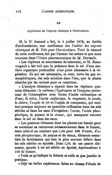 L'année scientifique et industrielle ou Exposé annuel des travaux scientifiques, des inventions et des principales applications de la science a l'industrie et aux arts, qui ont attiré l'attention publique en France et a l'etranger