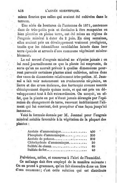 L'année scientifique et industrielle ou Exposé annuel des travaux scientifiques, des inventions et des principales applications de la science a l'industrie et aux arts, qui ont attiré l'attention publique en France et a l'etranger