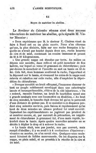 L'année scientifique et industrielle ou Exposé annuel des travaux scientifiques, des inventions et des principales applications de la science a l'industrie et aux arts, qui ont attiré l'attention publique en France et a l'etranger