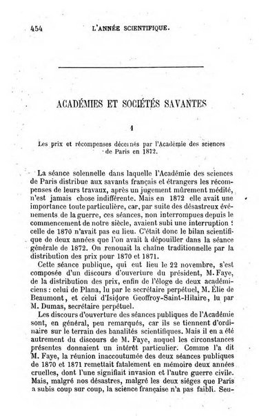 L'année scientifique et industrielle ou Exposé annuel des travaux scientifiques, des inventions et des principales applications de la science a l'industrie et aux arts, qui ont attiré l'attention publique en France et a l'etranger