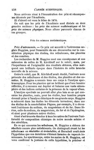 L'année scientifique et industrielle ou Exposé annuel des travaux scientifiques, des inventions et des principales applications de la science a l'industrie et aux arts, qui ont attiré l'attention publique en France et a l'etranger