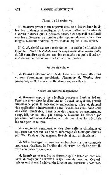 L'année scientifique et industrielle ou Exposé annuel des travaux scientifiques, des inventions et des principales applications de la science a l'industrie et aux arts, qui ont attiré l'attention publique en France et a l'etranger