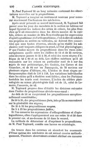 L'année scientifique et industrielle ou Exposé annuel des travaux scientifiques, des inventions et des principales applications de la science a l'industrie et aux arts, qui ont attiré l'attention publique en France et a l'etranger