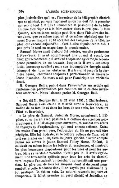 L'année scientifique et industrielle ou Exposé annuel des travaux scientifiques, des inventions et des principales applications de la science a l'industrie et aux arts, qui ont attiré l'attention publique en France et a l'etranger