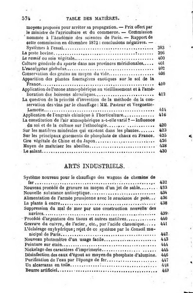 L'année scientifique et industrielle ou Exposé annuel des travaux scientifiques, des inventions et des principales applications de la science a l'industrie et aux arts, qui ont attiré l'attention publique en France et a l'etranger