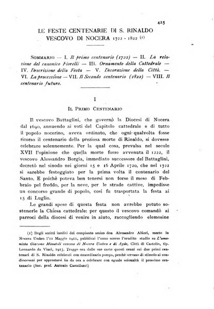 Archivio per la storia ecclesiastica dell'Umbria