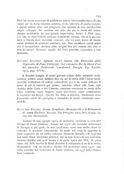 Archivio per la storia ecclesiastica dell'Umbria