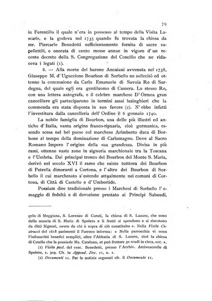 Archivio per la storia ecclesiastica dell'Umbria