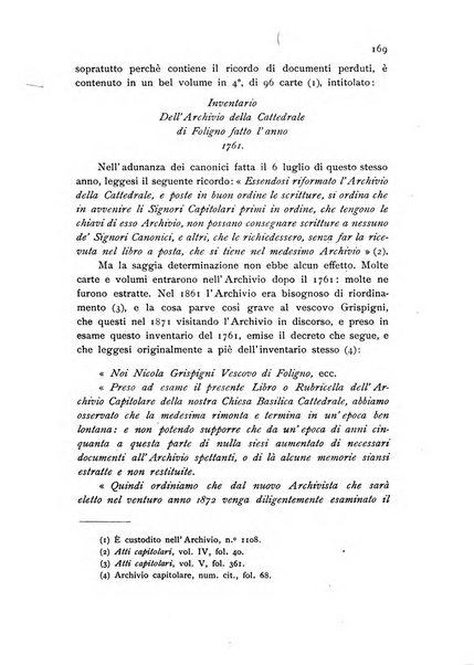 Archivio per la storia ecclesiastica dell'Umbria