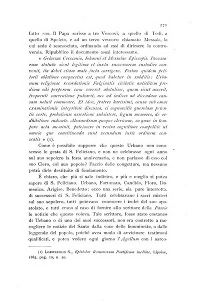 Archivio per la storia ecclesiastica dell'Umbria