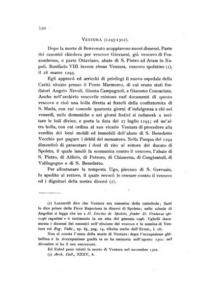 Archivio per la storia ecclesiastica dell'Umbria