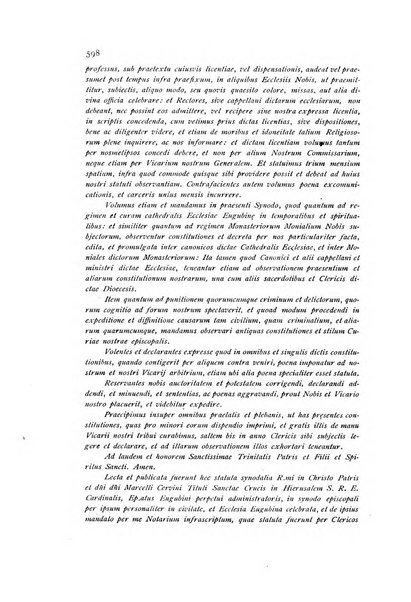 Archivio per la storia ecclesiastica dell'Umbria