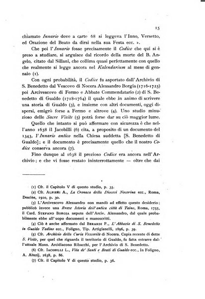 Archivio per la storia ecclesiastica dell'Umbria