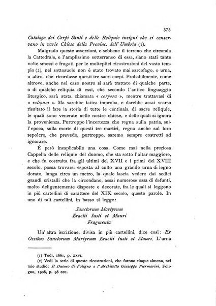 Archivio per la storia ecclesiastica dell'Umbria