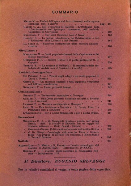 Apulia rivista di filologia, storia, arte e scienze economico-sociali della regione