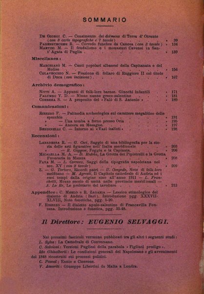 Apulia rivista di filologia, storia, arte e scienze economico-sociali della regione