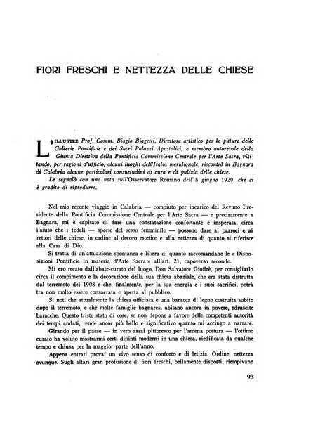 Arte sacra rivista trimestrale dell'arte sacra di oggi e di domani