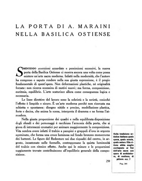 Arte sacra rivista trimestrale dell'arte sacra di oggi e di domani