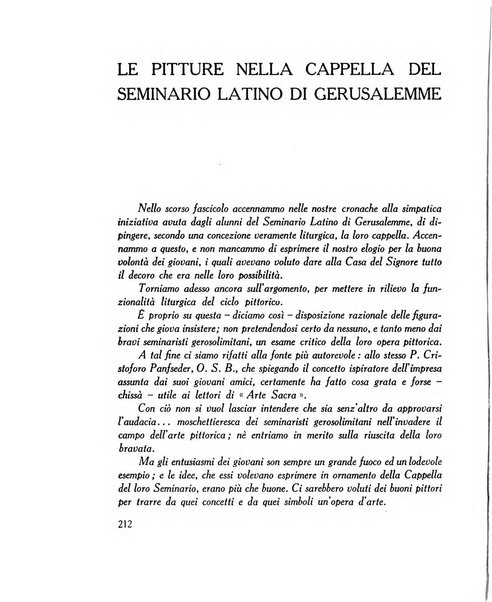 Arte sacra rivista trimestrale dell'arte sacra di oggi e di domani