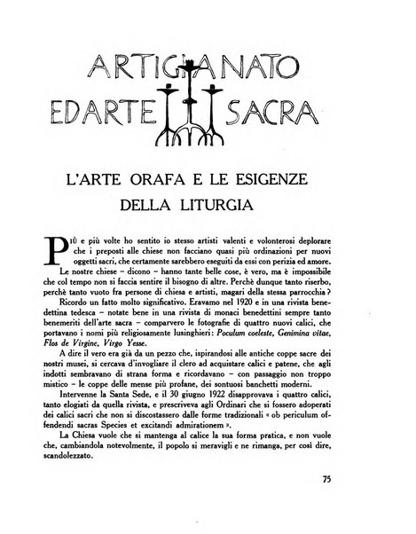 Arte sacra rivista trimestrale dell'arte sacra di oggi e di domani