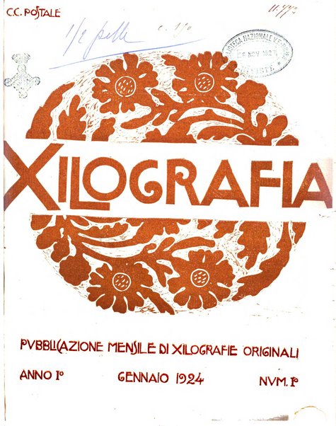 Xilografia pubblicazione mensile di xilografie originali