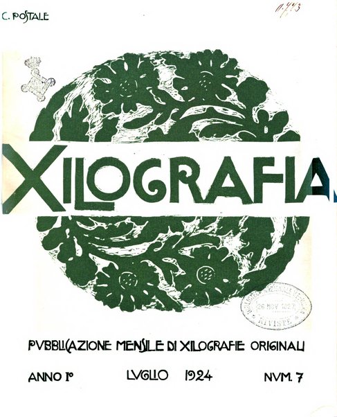 Xilografia pubblicazione mensile di xilografie originali